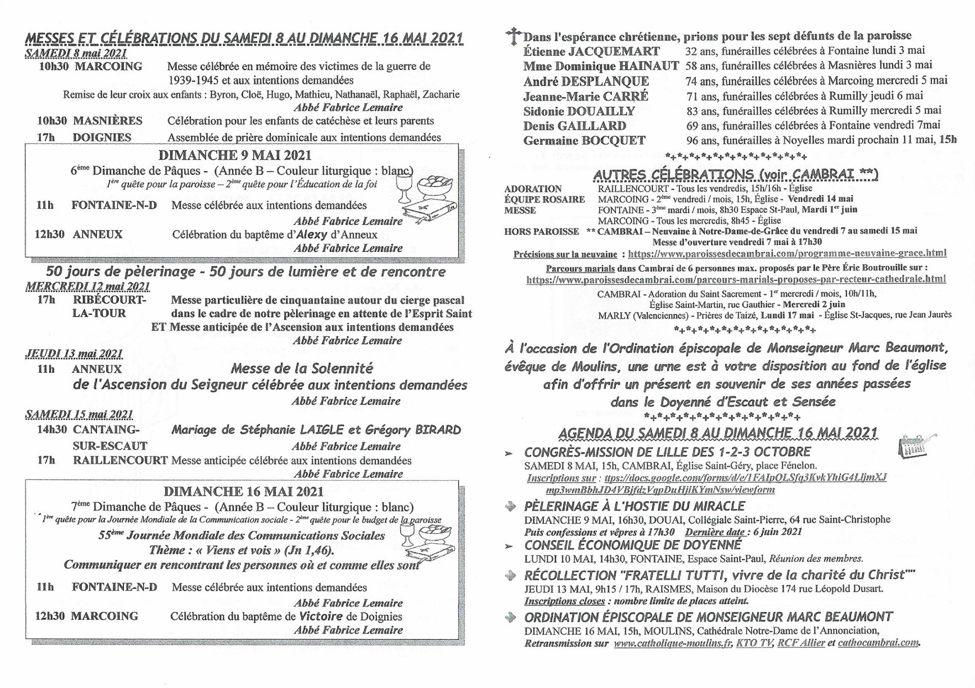 Feuille hebdo du dimanche 9 mai 2021-2