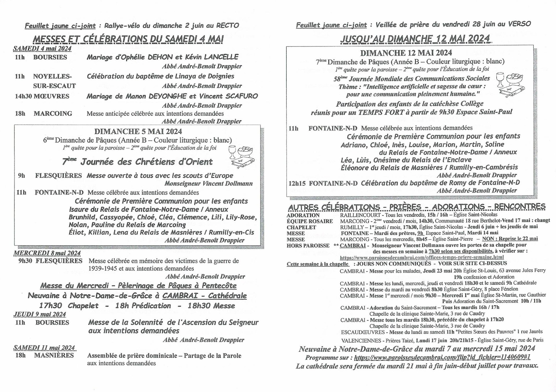 Feuille hebdo du dimanche 5 mai 2024-2