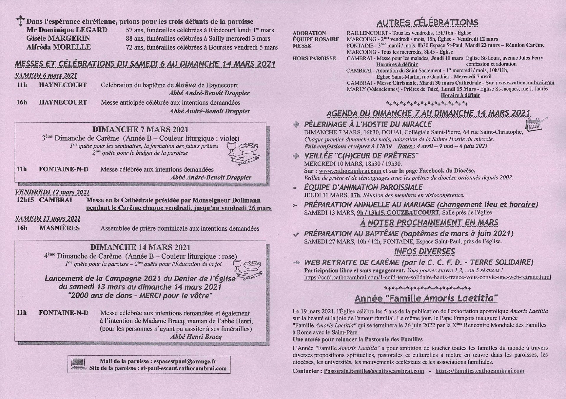 Feuille hebdo du dimanche 7 mars 2021-2