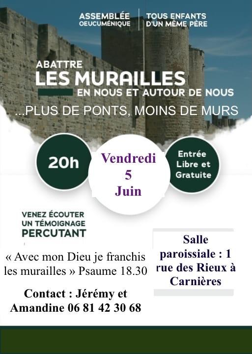 Flyer Abattre les Murailles
