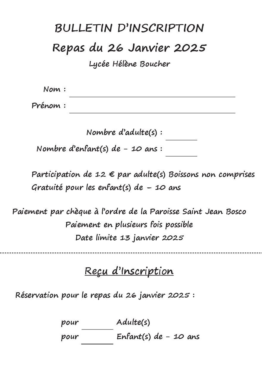 Flyer affiche fete saint jean bosco (bulletin) 202