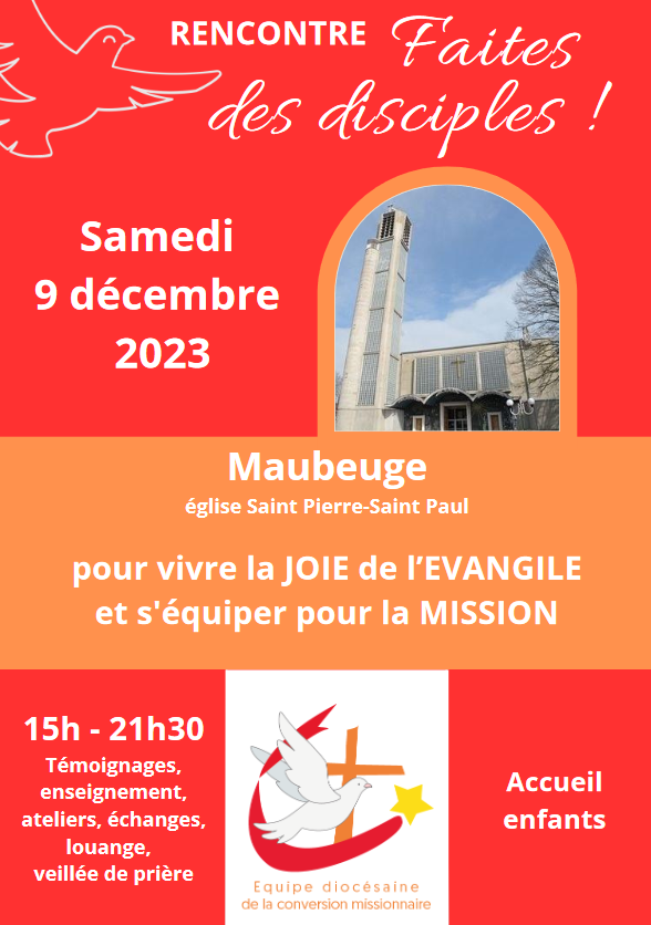 flyer Maubeuge Faites des disciples 1