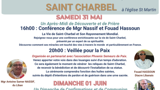 flyer St Charbel