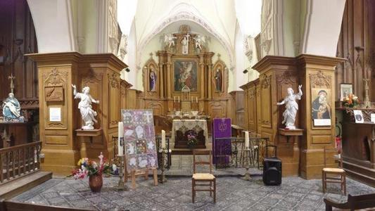 Grand Fayt eglise pano 1