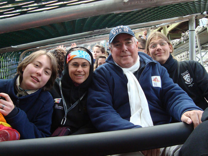 Hélaine, Marina, Mgr et Florent