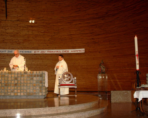 Début de la messe 