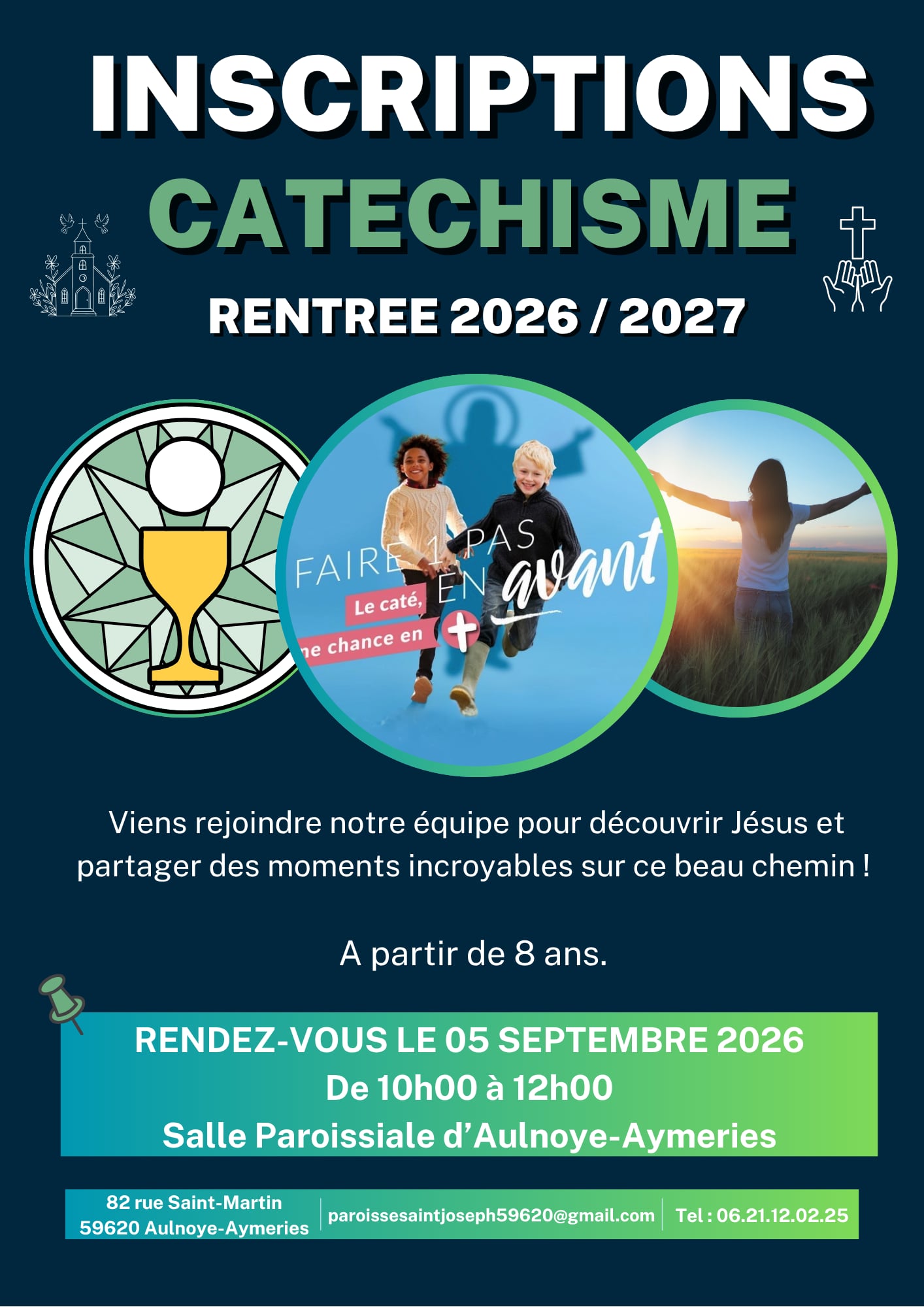 inscription kt