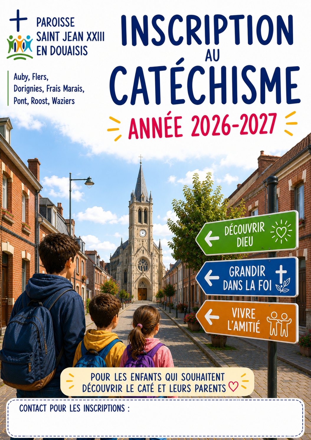inscriptions cate 2026-2027