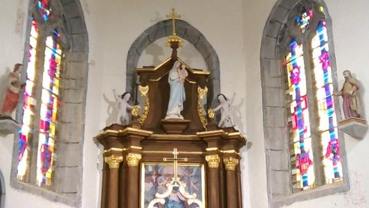 interieur de la chapelle