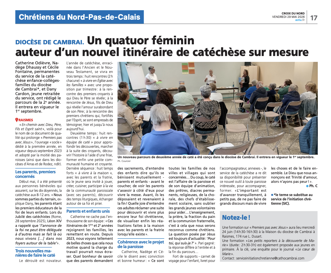 La croix du Nord du 29 mai 2026