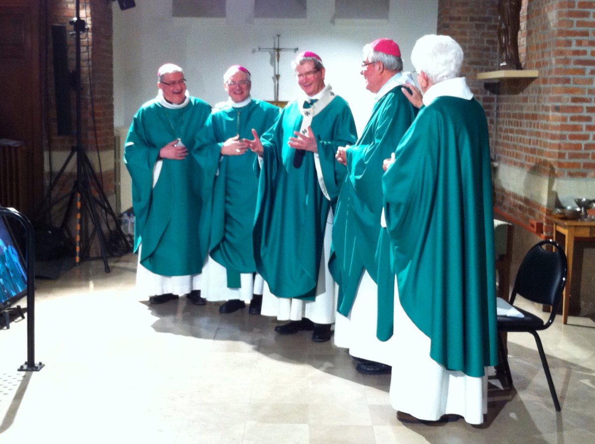 La joie de nos évêques !