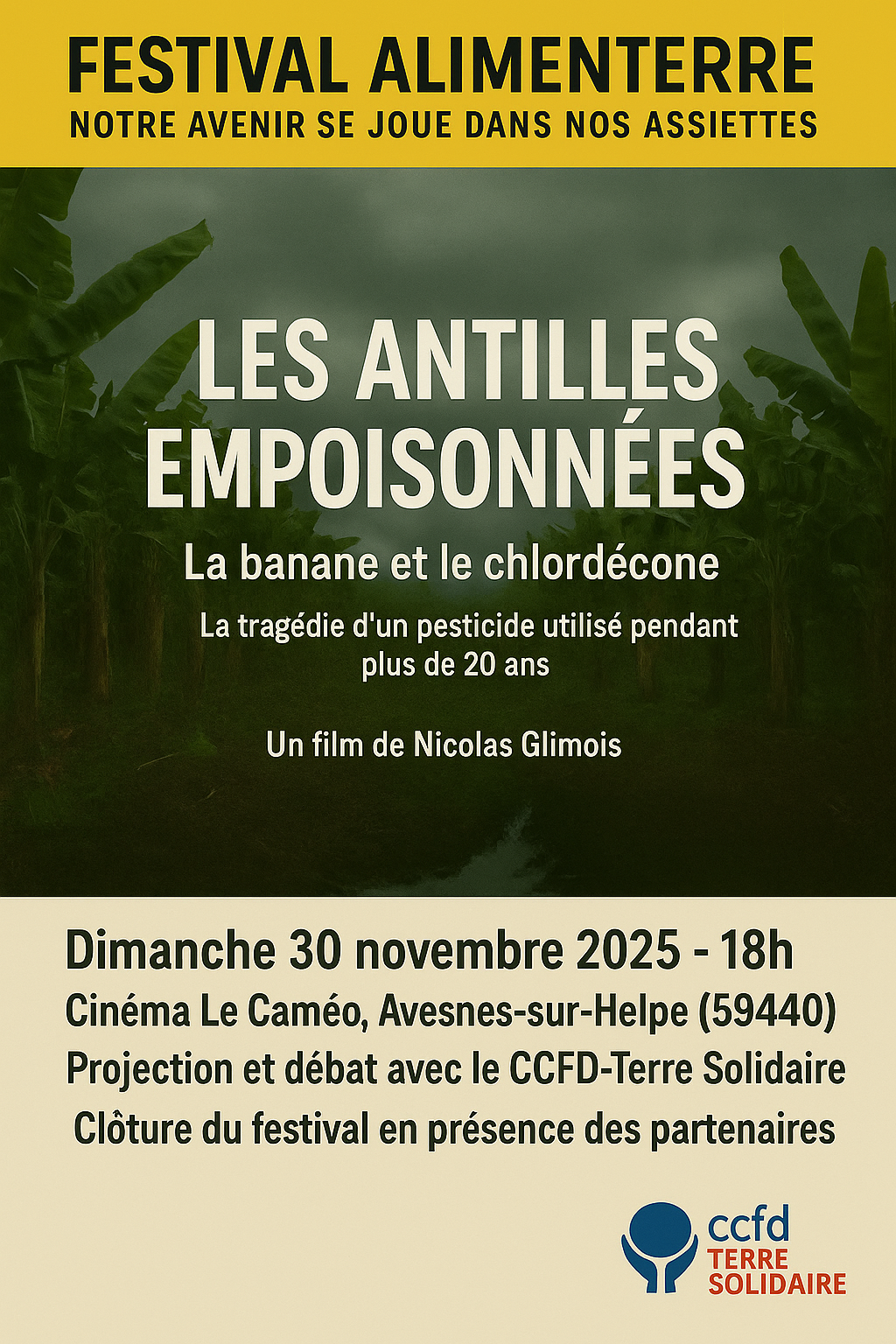 LES ANTILLES EMPOISONNEES AVESNES 30 NOV