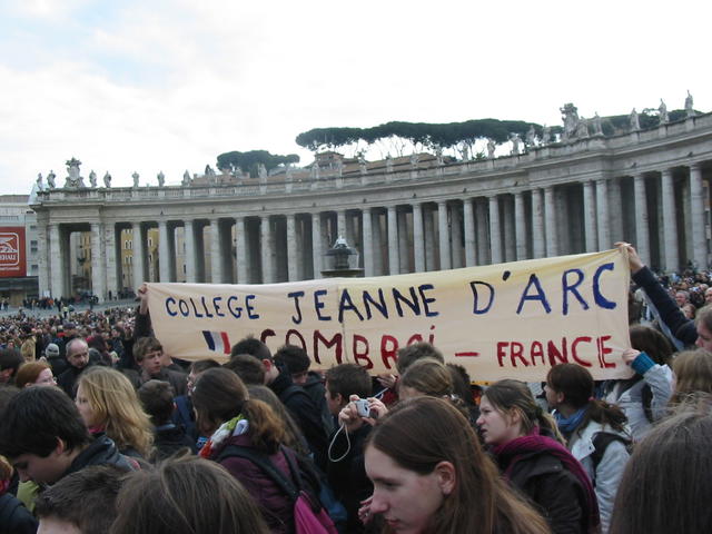 Les jeunes à l'heure de l'Angelus