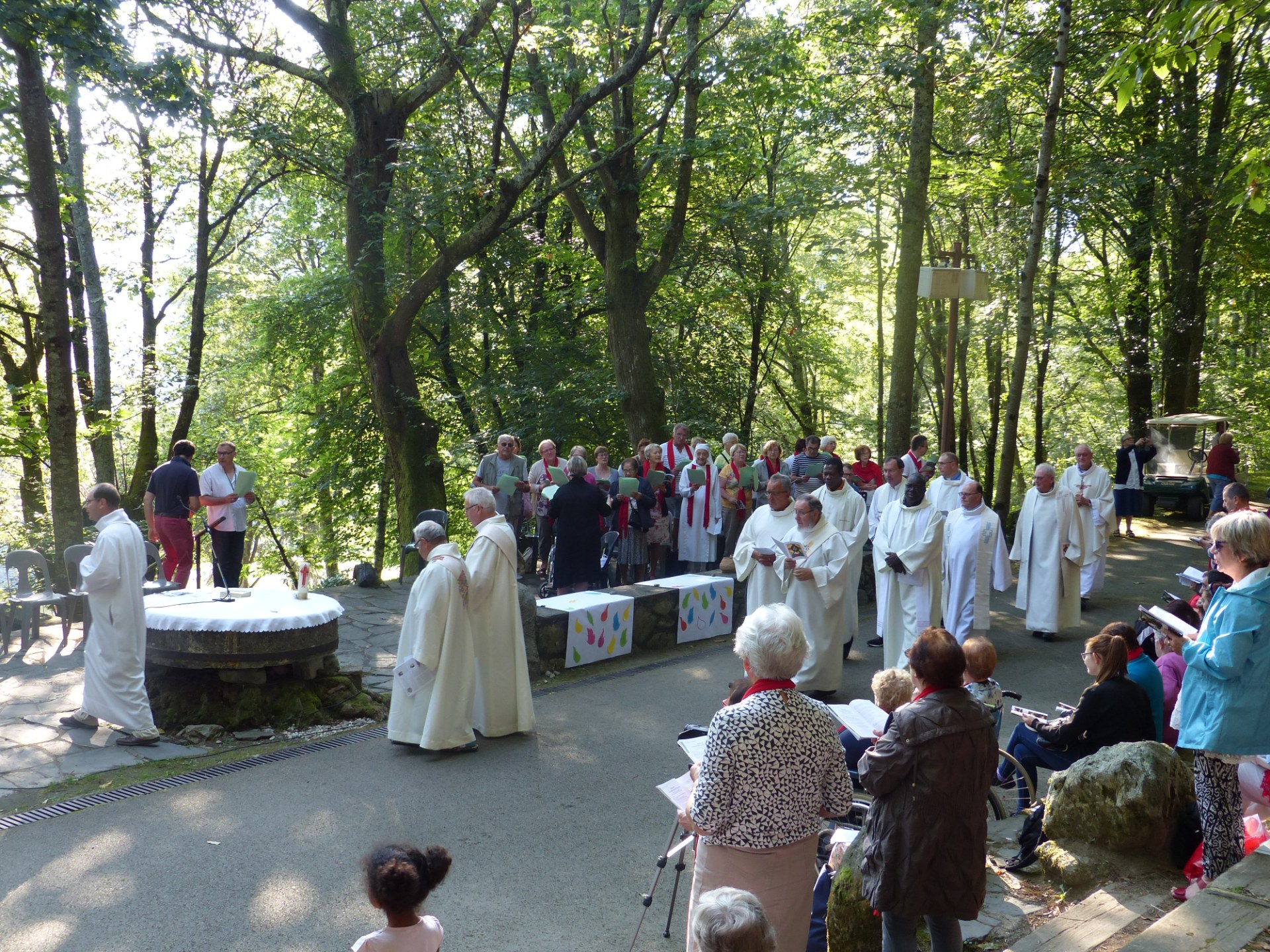 Lourdes-2018 - photos Cathedrale verdure (31)