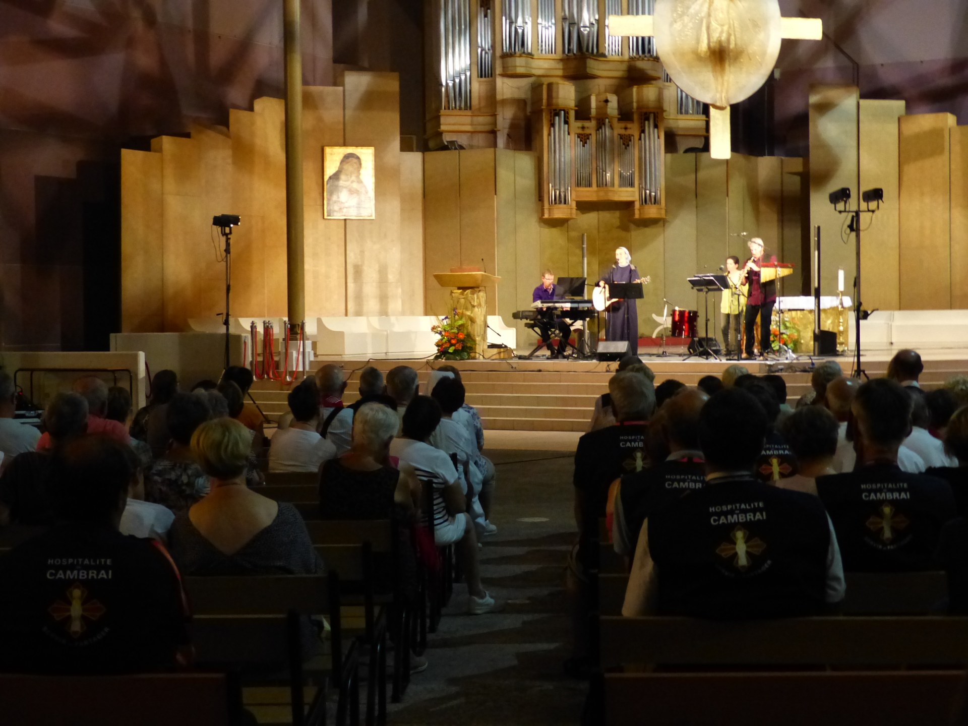 Lourdes 2018 - photos - Recital Soeur Agathe (28)