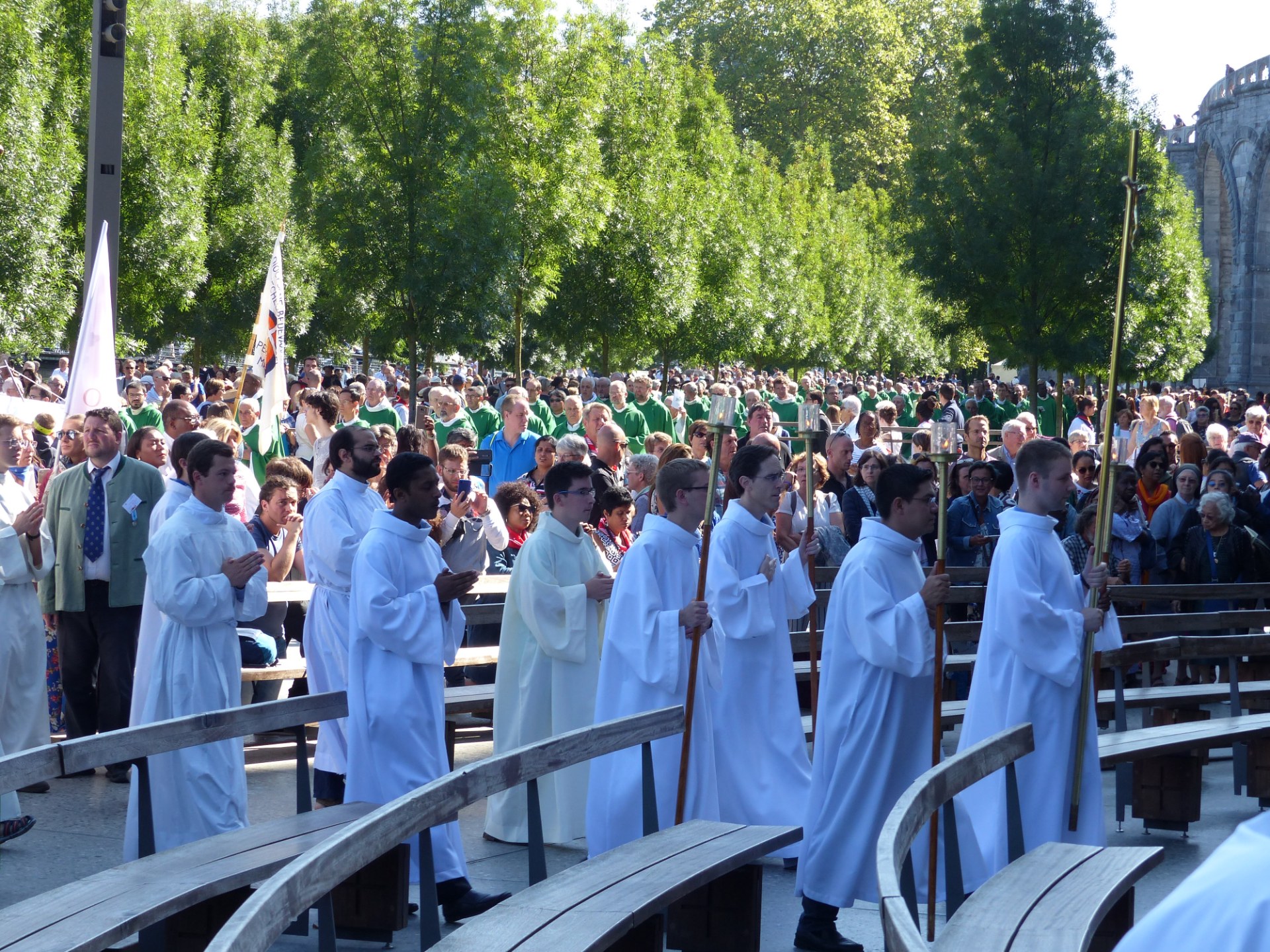 Lourdes2018-photos Angelus dimanche (3)