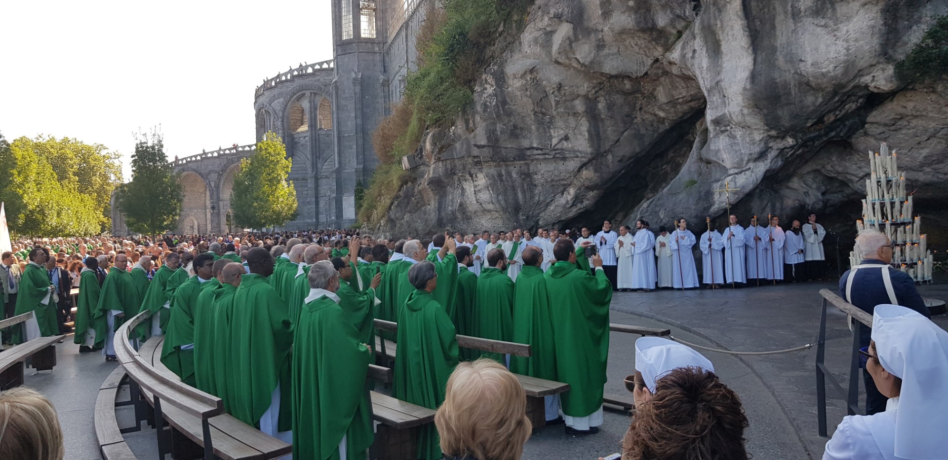 Lourdes2018-photos Angelus dimanche (5)