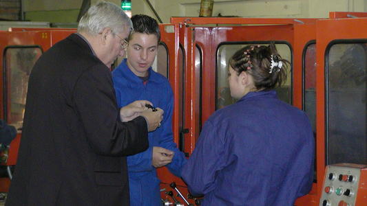 Au lycée technique de Louvroil