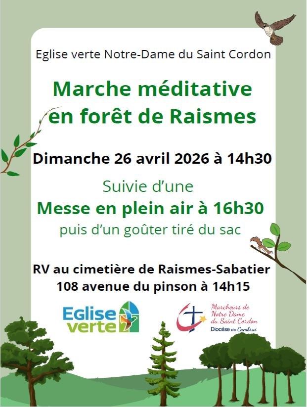 marche eglise verte raismes Sabatier