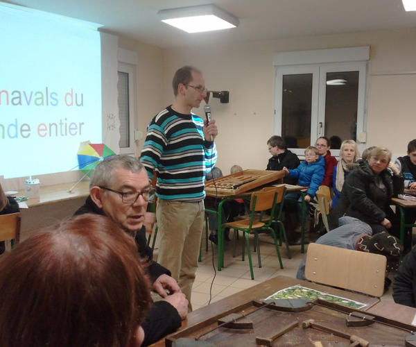 Jean-Paul, au nom des catéchistes, nous a présenté le projet de la retraite de profession de foi