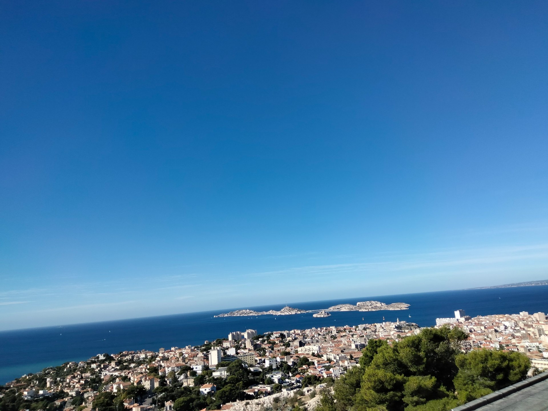 Marseille vue de Notre Dame de la Garde