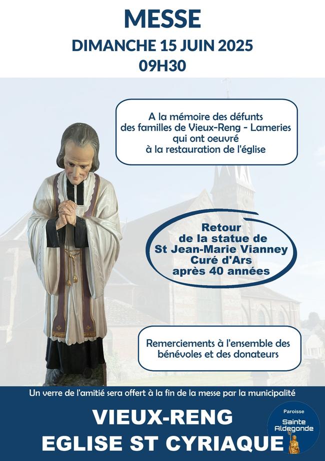 MESSE 15 JUIN 2025