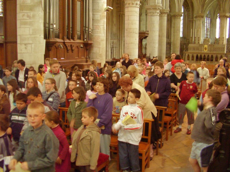 messe à la cathédrale