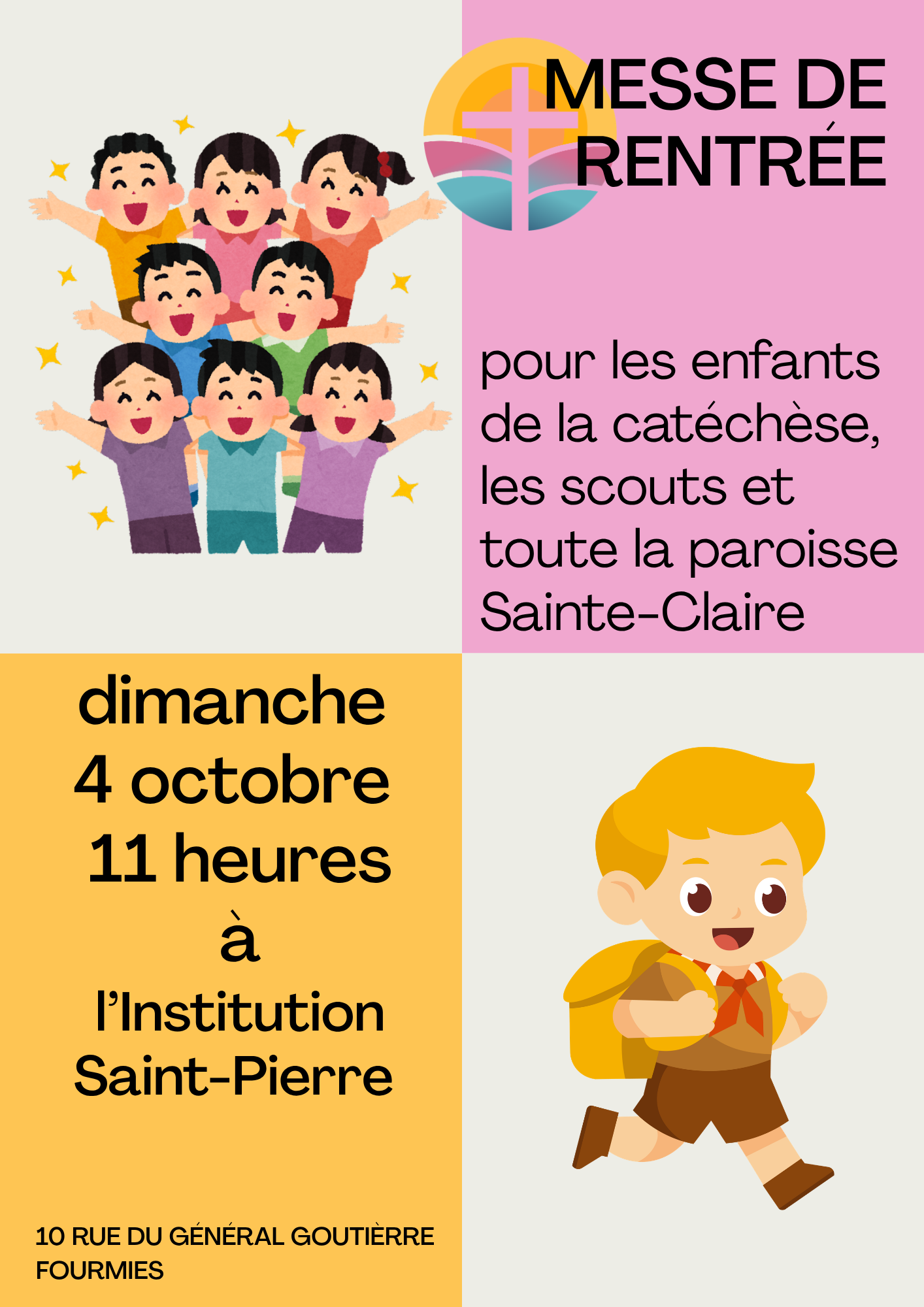 Messe de rentree ISP