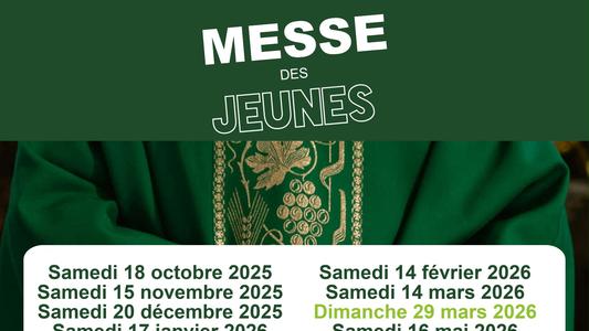 MESSE DES JEUNES 2025-2026