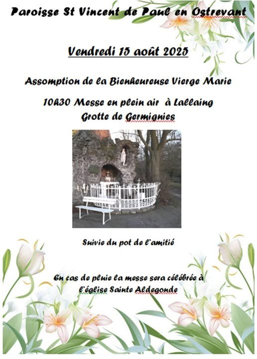 MESSE DU 15 AOUT 2025