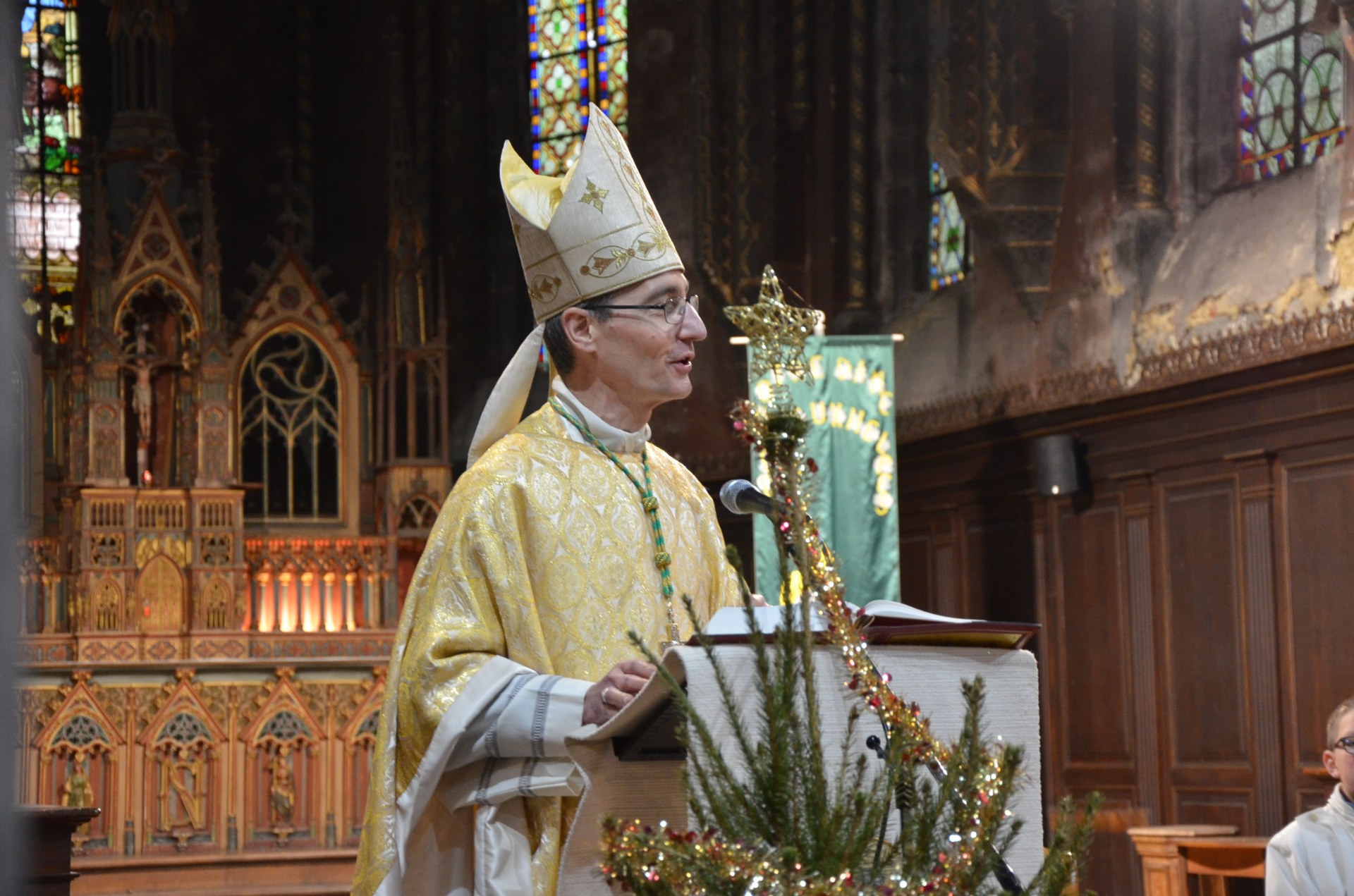 Messe à la collégiale le 120120