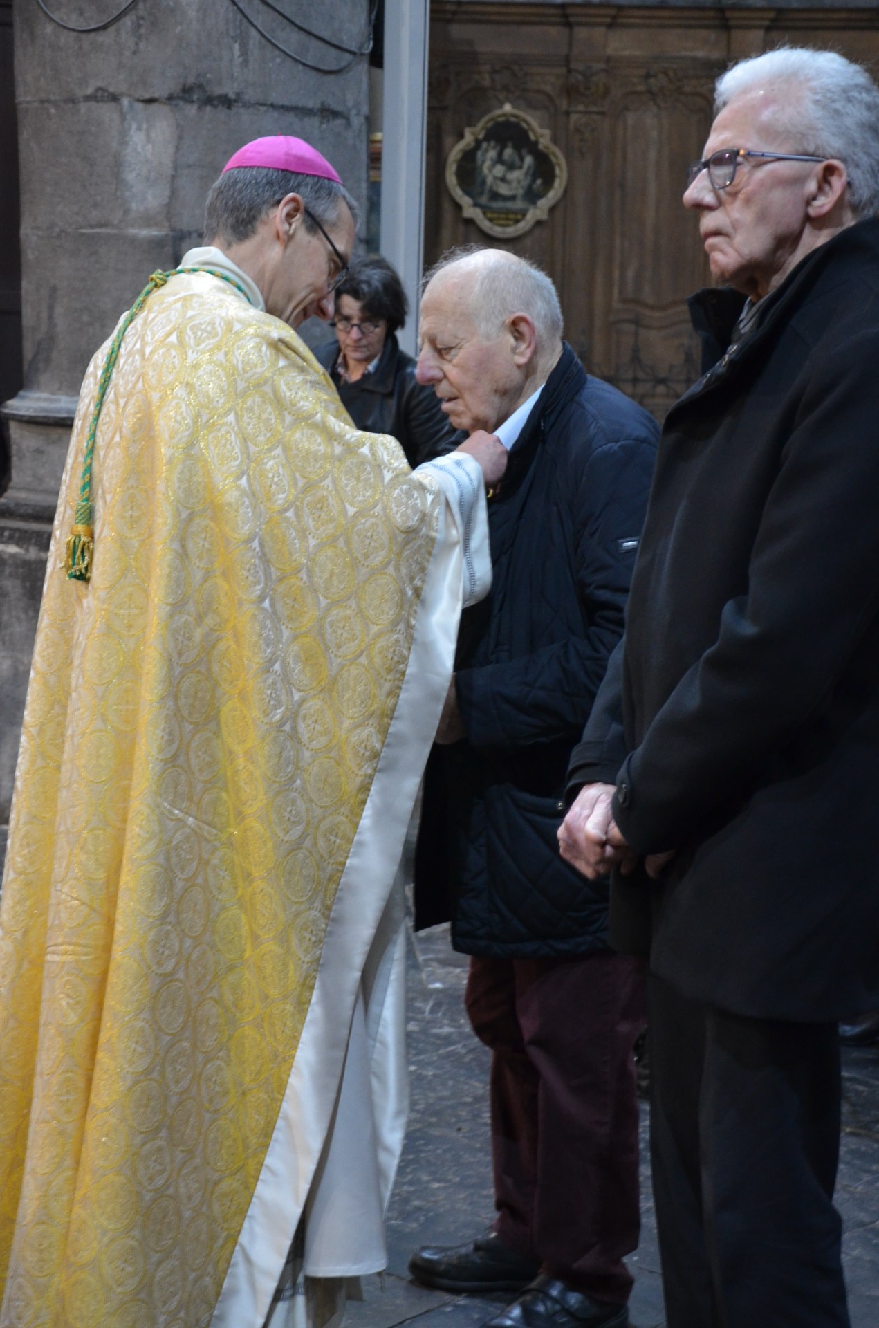 Messe à la collégiale le 120120