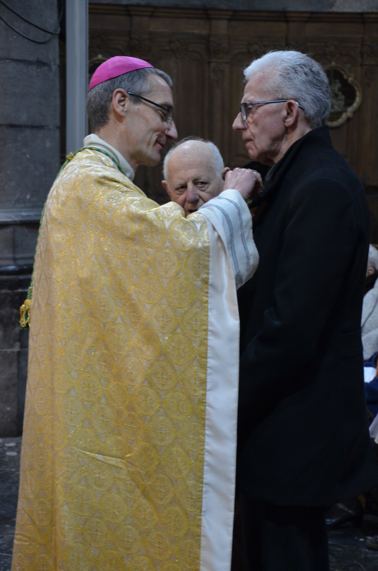 Messe à la collégiale le 120120