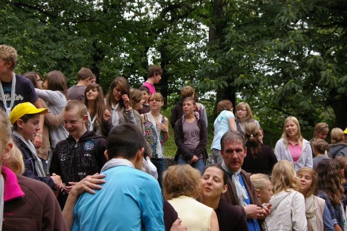 messe au mont des Béatitudes