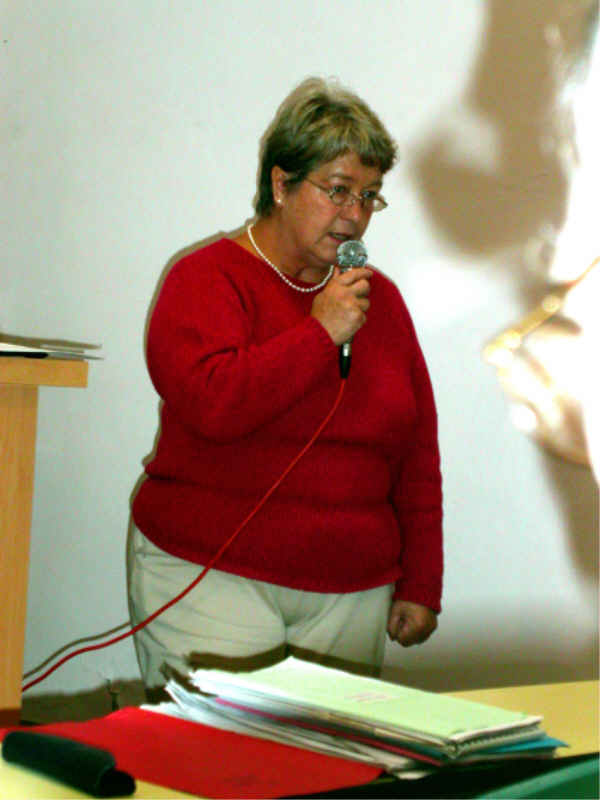 Mme Dorchies, présidente de la mission locale