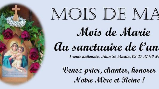Mois de Marie - Mai 2025-