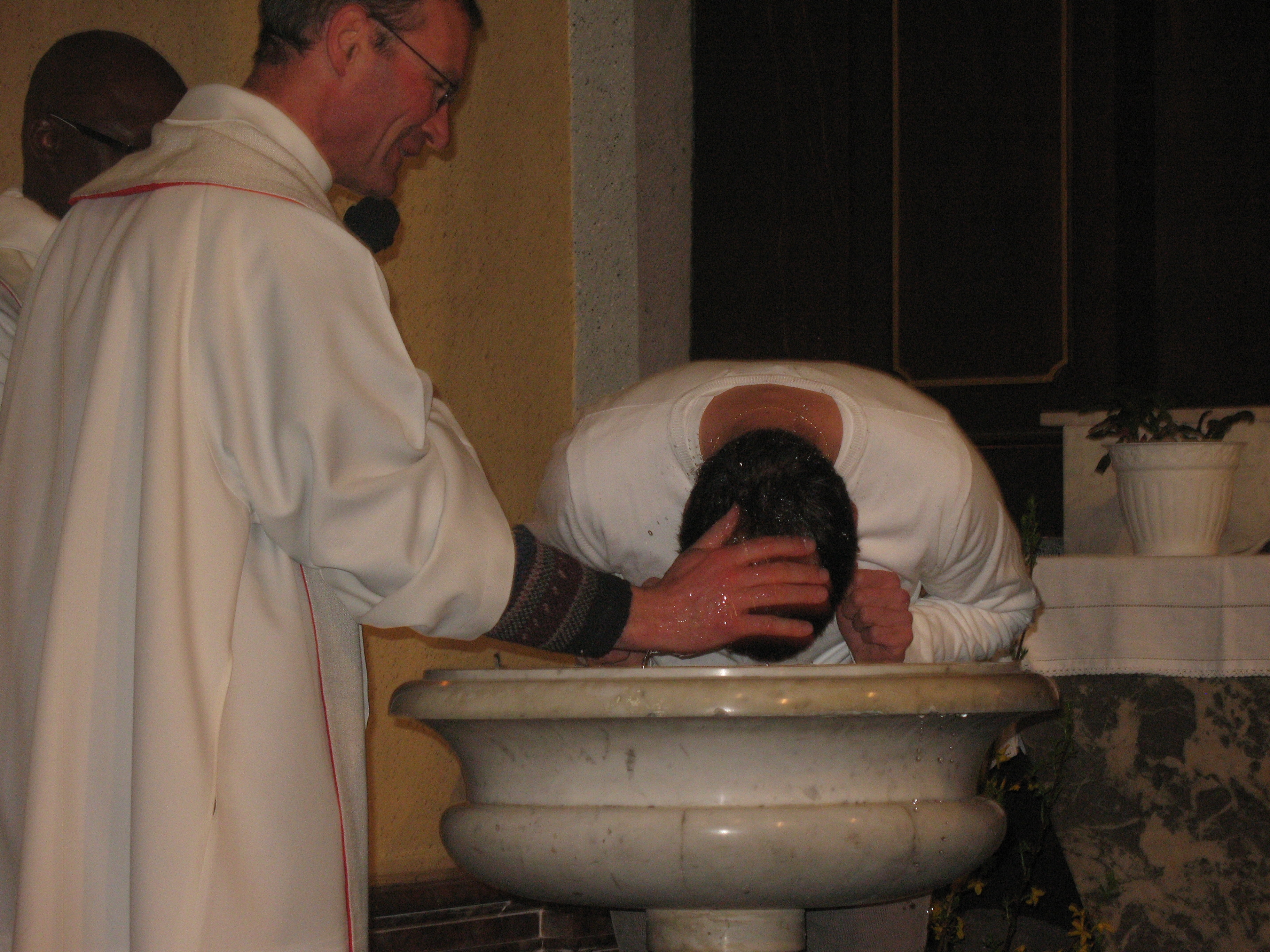 Le moment du baptêmetereArnoBis