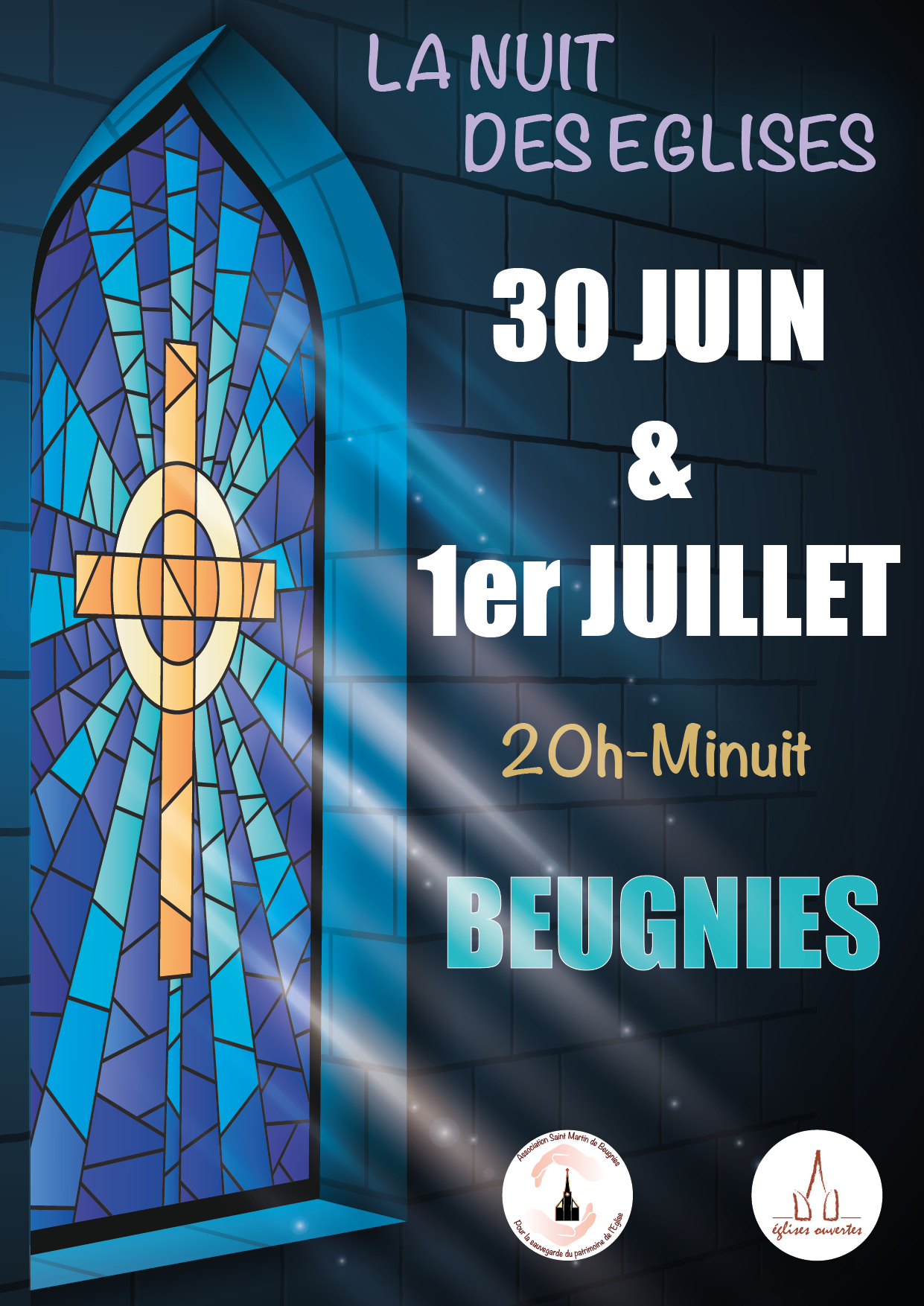 nuite des eglises Beugnies 2023