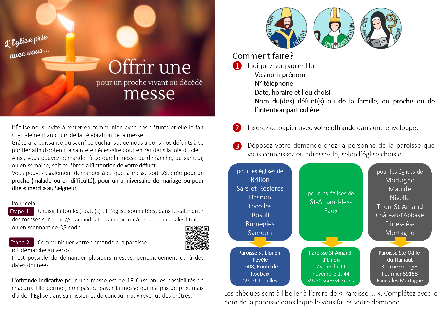 offrir une messe