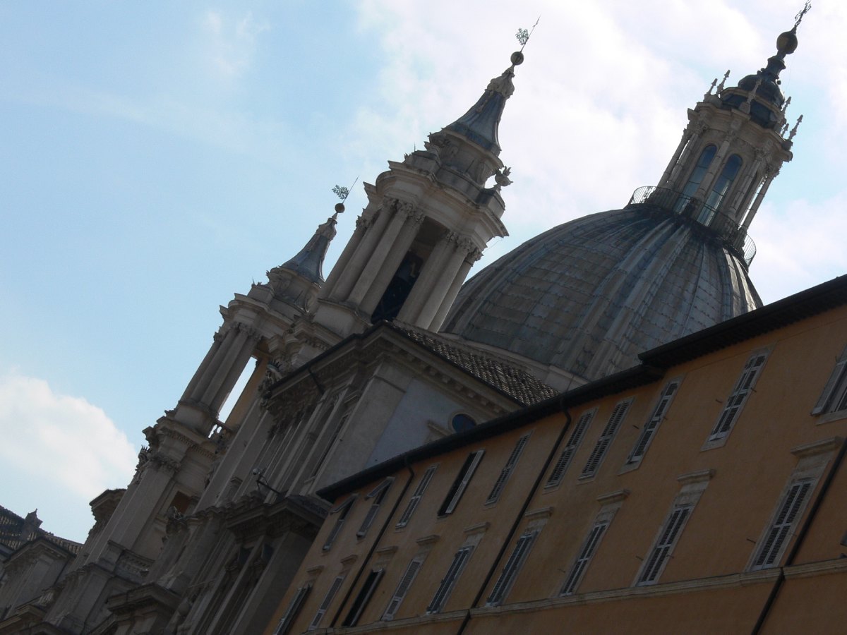 Un petit temps de détente, piazza Navona !