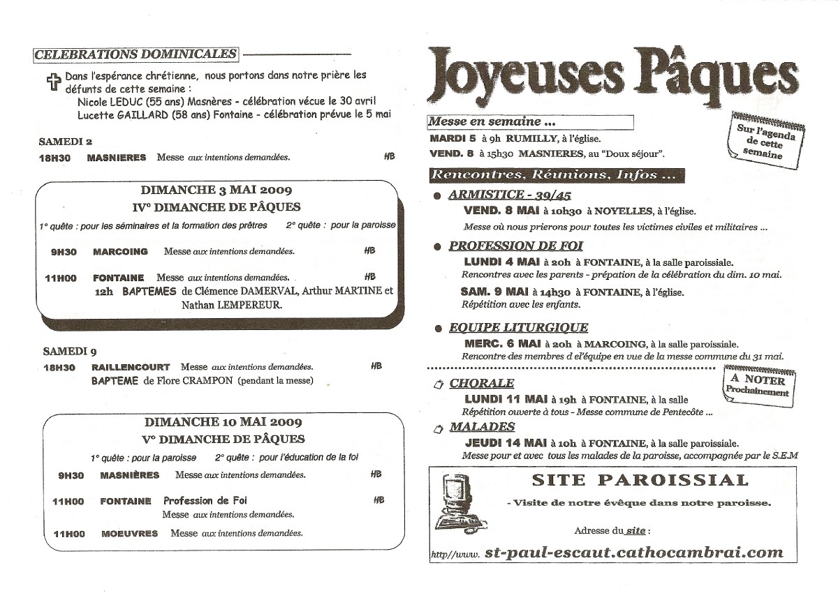 pages 2 et 3