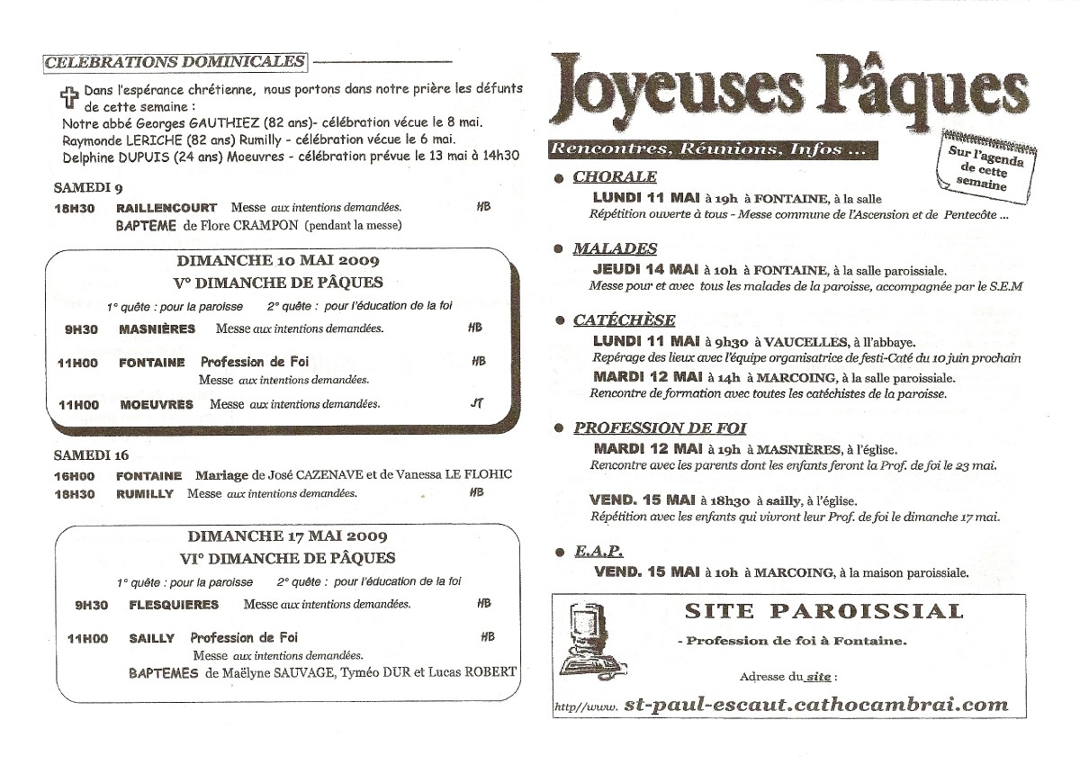 Pages 2 et 3