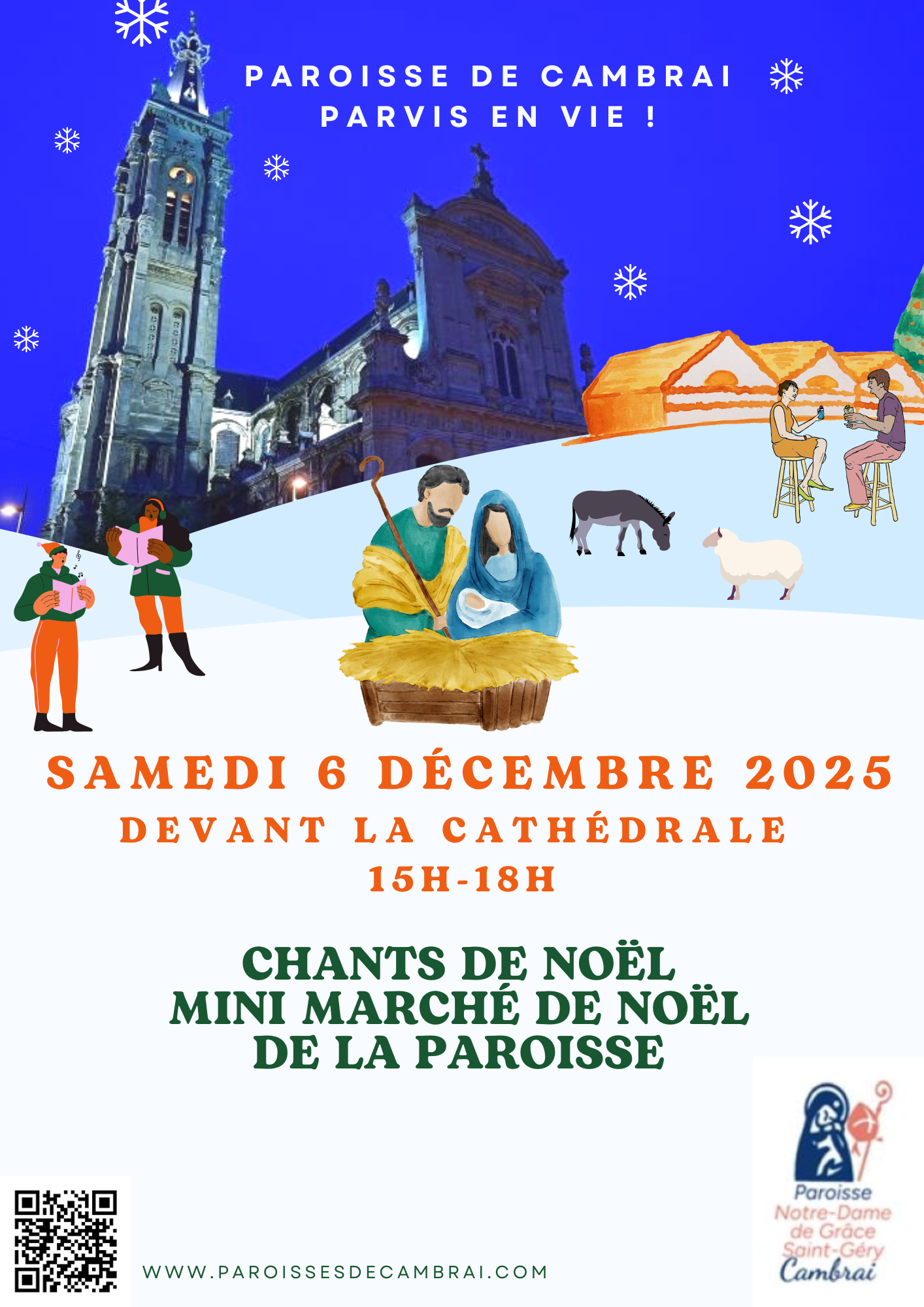 Parvis en vie Noel 2025