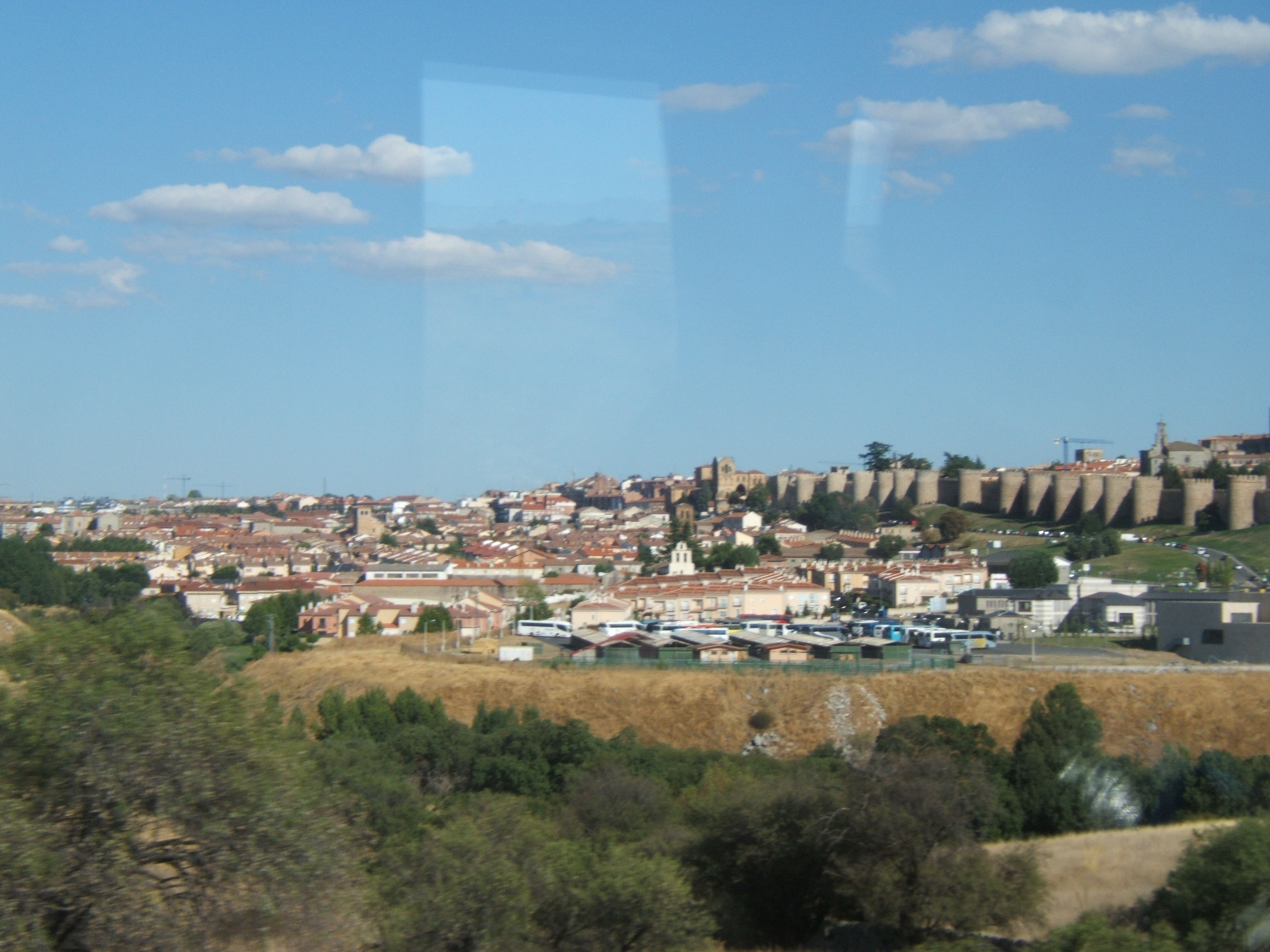 Un passage à Avila, sur la route de Madrid...