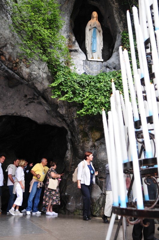 Passage à la grotte