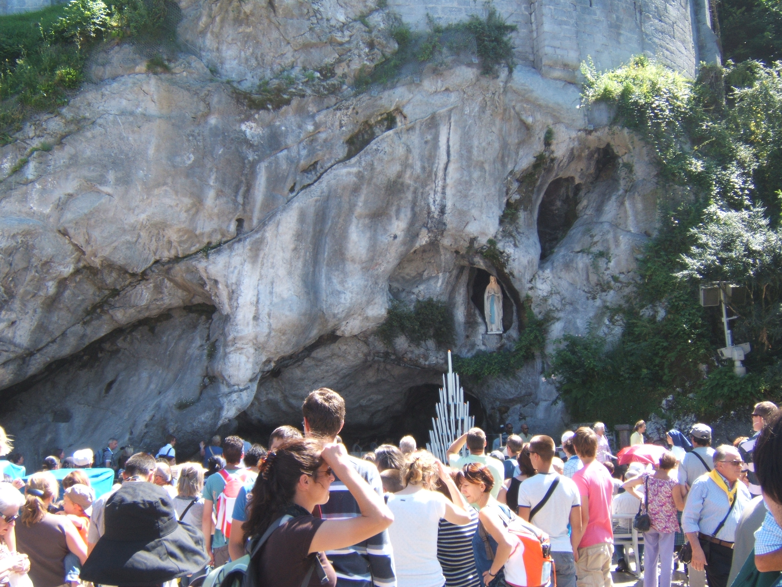 Un passage à la Grotte