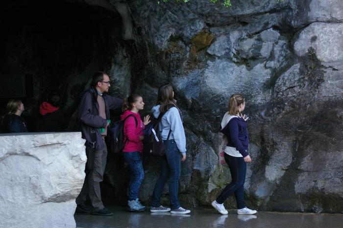 Passage à la Grotte