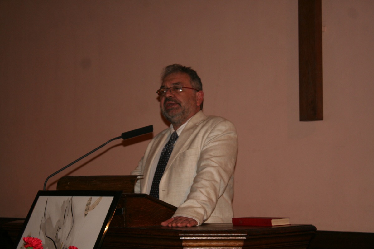 Le pasteur François Dietz, de l'Eglise Protestante