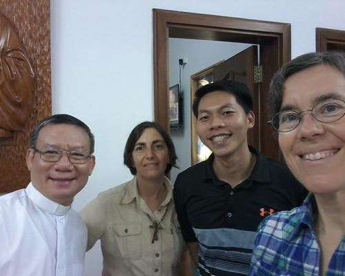 Pere Giuseppe et un seminariste
