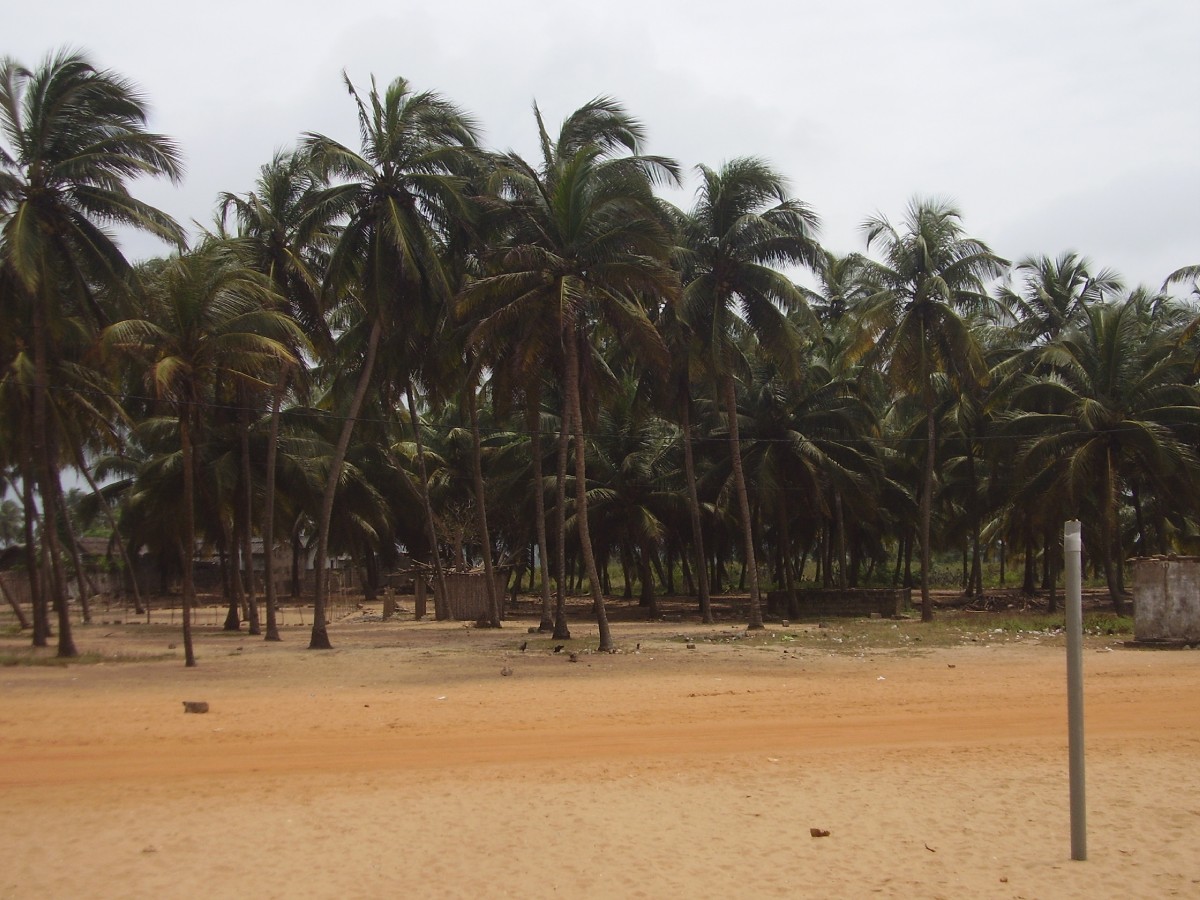la plage de Cotonou